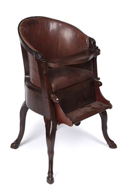Lot 178 - An 18th century Cuban mahogany child's chair...