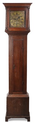 Lot 191 - A George II thirty hour oak longcase clock by...