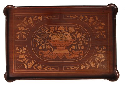 Lot 155 - A late 18th/early 19th century Dutch marquetry...