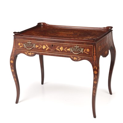 Lot 155 - A late 18th/early 19th century Dutch marquetry...