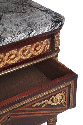Lot 177 - A French Louis XVI style marquetry kingwood...