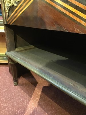 Lot 177 - A French Louis XVI style marquetry kingwood...