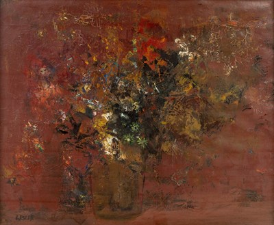 Lot 224 - Jean Leslie (1916-2010) Flowers in a Vase...