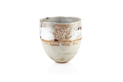 Lot 666 - Robin Welch (1936-2019) Vessel white glazed...