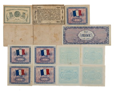 Lot 330 - A collection of various banknotes. Consisting...