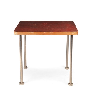 Lot 877 - Marcel Breuer (1902-1981) Bauhaus table, circa...