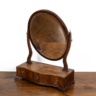 Lot 390A - A 19th-century dressing table mirror