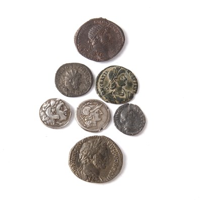 Lot 334 - A collection of ancient Greek and Roman coinage