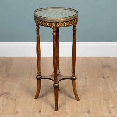 Lot 55 - An early 20th century French circular table