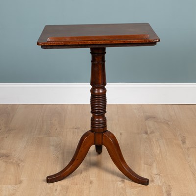 Lot 28 - A George III mahogany lectern table