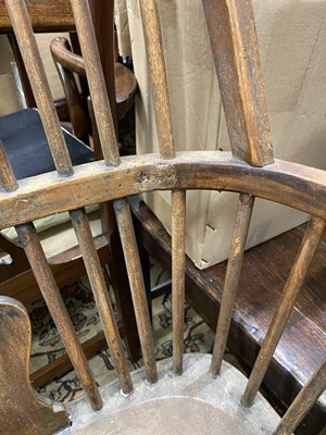 Lot 20 - Six country chairs