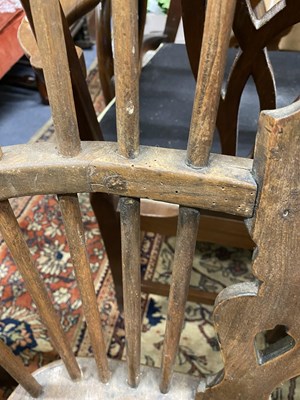 Lot 20 - Six country chairs