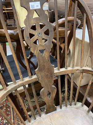 Lot 20 - Six country chairs