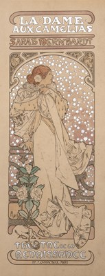 Lot 245 - Alphonse Mucha (1860-1939) La Dame Aux...