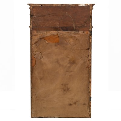 Lot 95 - A Middle Eastern table together with a gilt wall mirror
