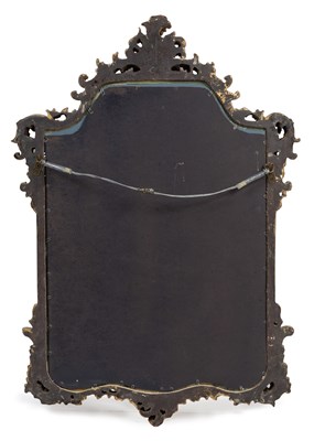 Lot 371 - A 20th century gilt-framed wall mirror