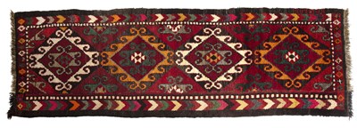 Lot 279 - An Uzbek nomadic tribal sleeping rug known as '...