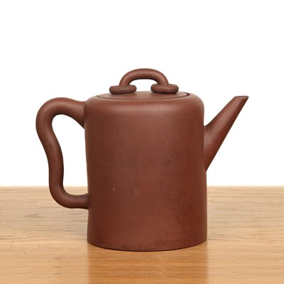 Lot 111 - Yixing teapot Chinese the body of plain...
