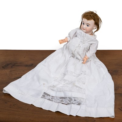 Lot 380 - A Simon & Halbig bisque-headed doll named Maggie