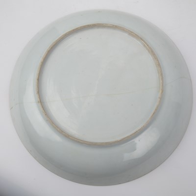 Lot 102 - An 18th century Chinese porcelain dish with...