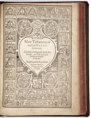 Lot 616 - A James I 'Breeches' Bible. Printed by Robert...