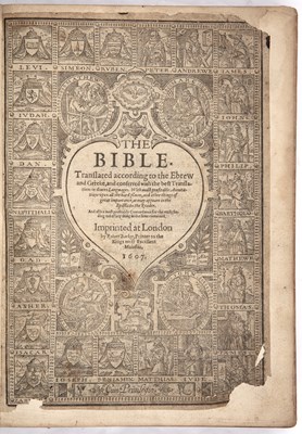 Lot 616 - A James I 'Breeches' Bible. Printed by Robert...