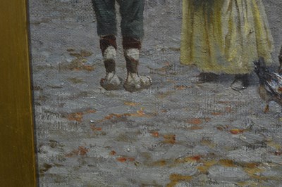 Lot 150 - Pietro Barucci (1845-1917) 'Roma', oil on...