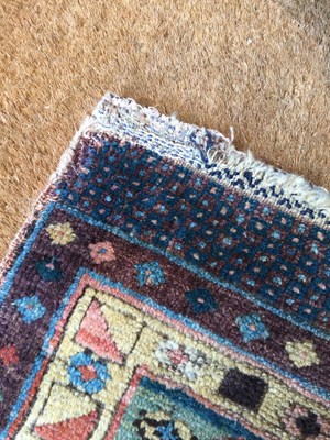 Lot 274 - A pair of antique Kurdish bag faces with...