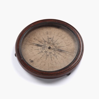 Lot 281 - (Nelson interest) Mariner's compass in a...