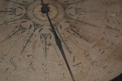 Lot 281 - (Nelson interest) Mariner's compass in a...
