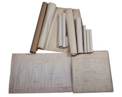 Lot 283 - A collection of blueprint copies from the WG Armstrong Whitworth & Co Ltd factory