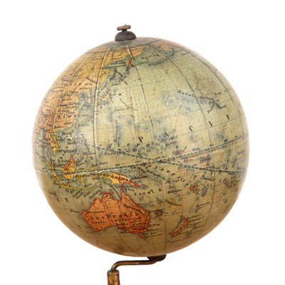 Lot 284 - Philips's Graphic globe on a tripod metal...
