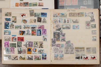 Lot 282 - Three albums of British and World stamps