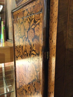 Lot 45 - A William and Mary walnut and floral marquetry...