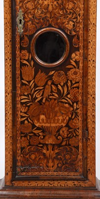 Lot 45 - A William and Mary walnut and floral marquetry...