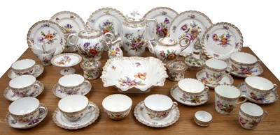 Lot Collection of porcelain to include Nymphenburg,...