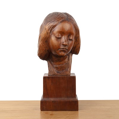 Lot 396 - S. Donatelloy (Impressionist School) olivewood...