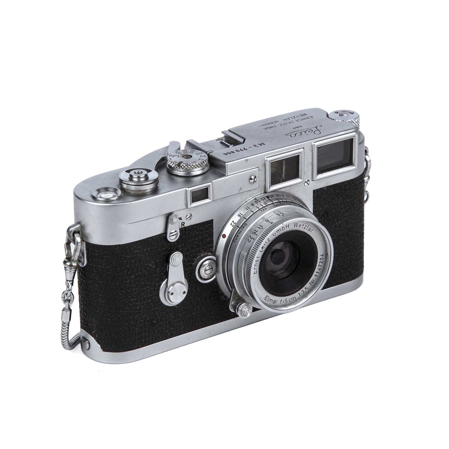 Lot 61 - An Ernst Leitz Wetzlar GMBH Leica M3 1955...