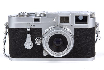 Lot 61 - An Ernst Leitz Wetzlar GMBH Leica M3 1955...