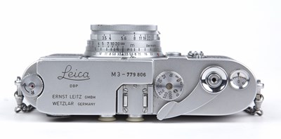Lot 61 - An Ernst Leitz Wetzlar GMBH Leica M3 1955...