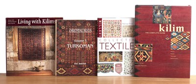 Lot 401 - Collection of books on textiles to include...