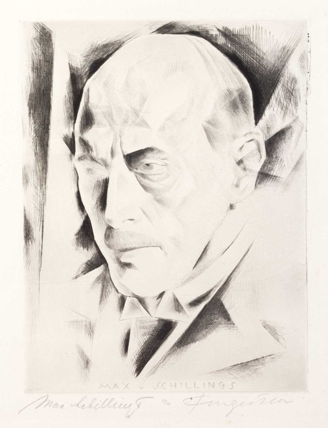 Lot 119 - Michael Fingesten (1884-1943) Max Schillings...