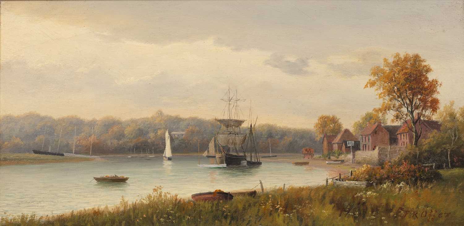 Lot 179 - Frank Rawlings Offer (1847-1932) oil on canvas...