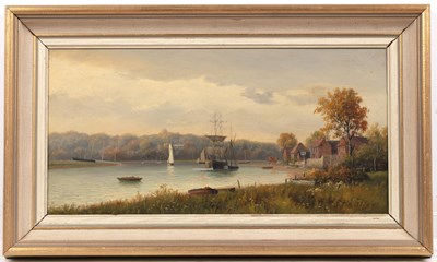 Lot 179 - Frank Rawlings Offer (1847-1932) oil on canvas...