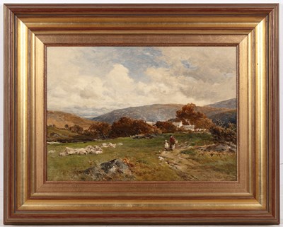 Lot 181 - David Bates (English, 1840-1921) 'Rural...