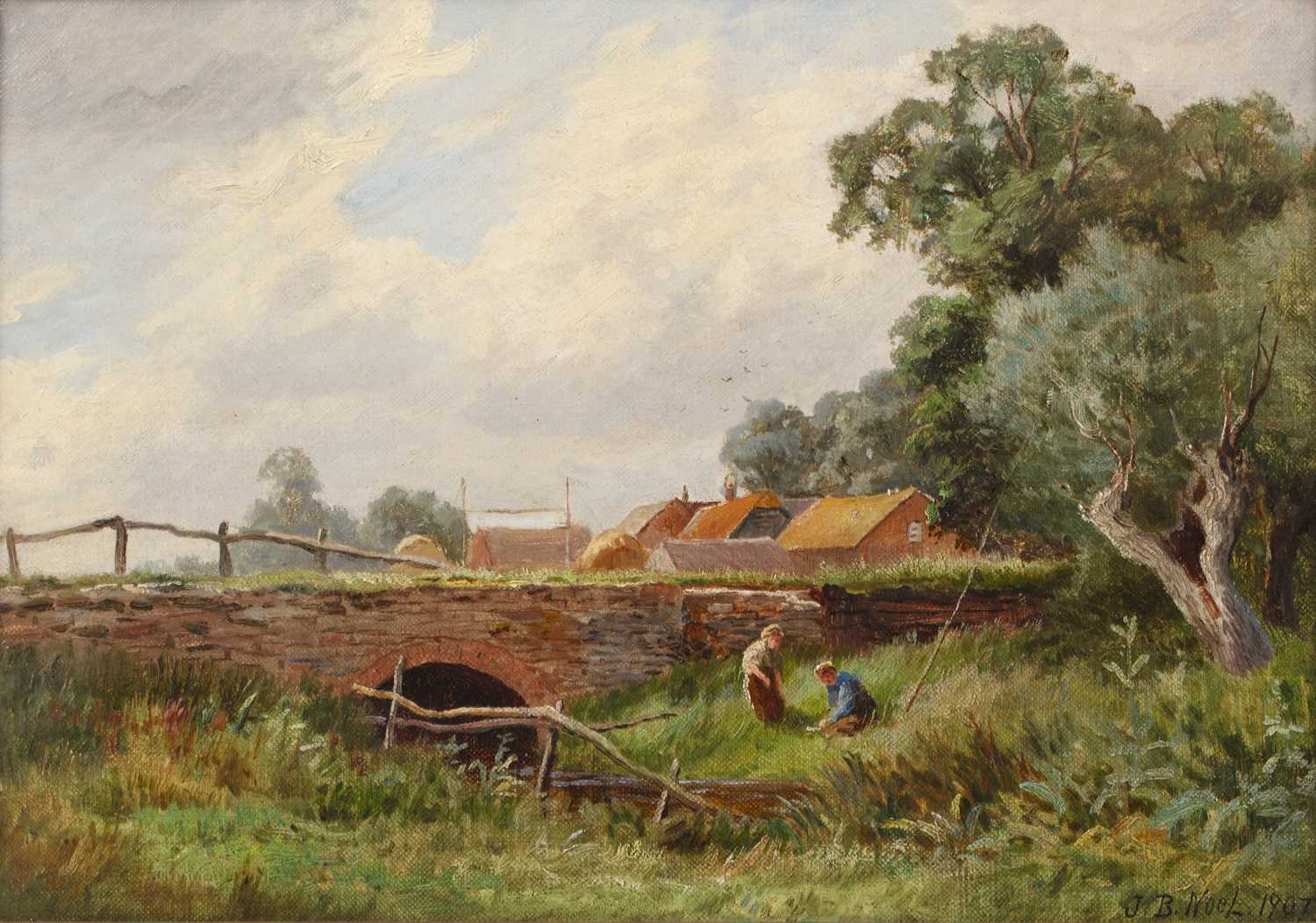 Lot 180 - John Bates Noel (British, 1870-1927) 'The...