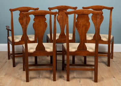 Lot 156 - A contemporary cherry wood dining suite