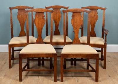 Lot 156 - A contemporary cherry wood dining suite