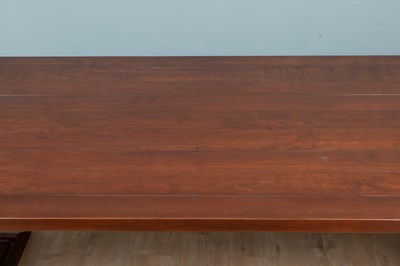 Lot 156 - A contemporary cherry wood dining suite