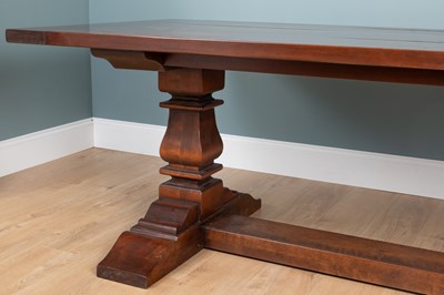 Lot 156 - A contemporary cherry wood dining suite